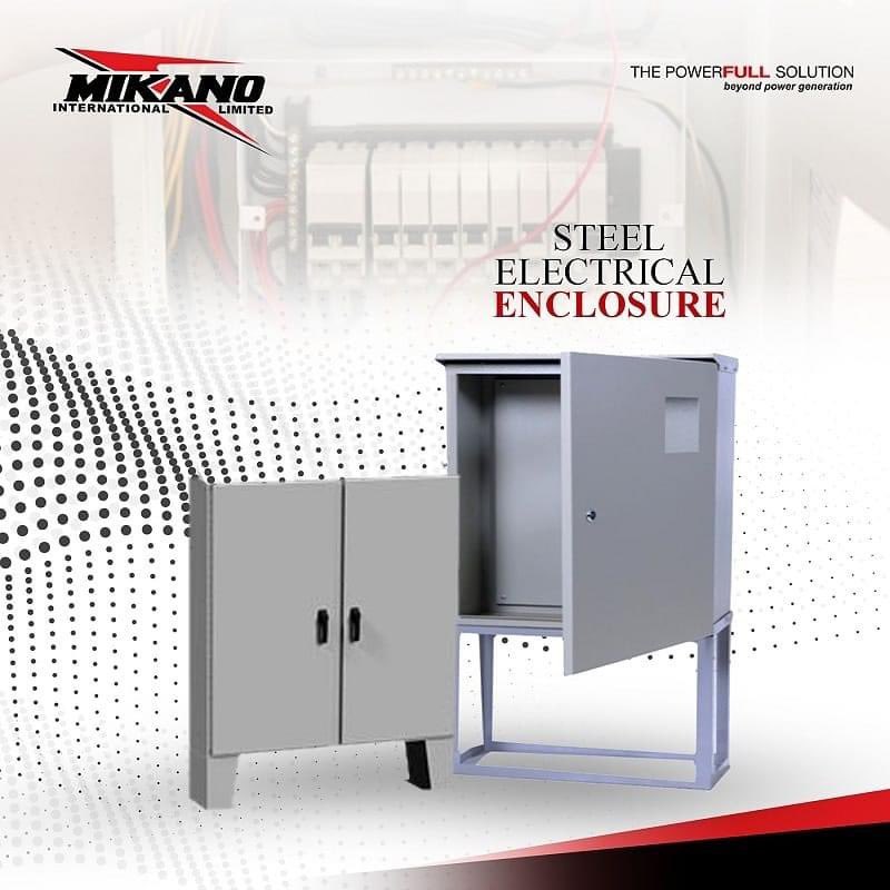 Mikano_Intl's tweet photo. Choose the best Electrical Enclosures made with quality steel for your home and industrial power needs...Choose MIKANO Steel Products. #mikano #power #steelfabrication #electrical #lighting #thepowerfullsolution #beyondpowergeneration https://t.co/IlFixJJliU
