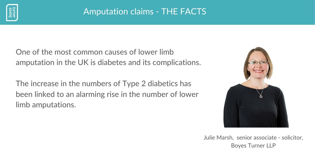 Whilst lifestyle choices increase an individual’s risk of #amputation, many amputees may not realise that their disability was caused by negligent medical care. In this post Julie Marsh talks about amputation claims - THE FACTS
ow.ly/b0QU50zpkPd
