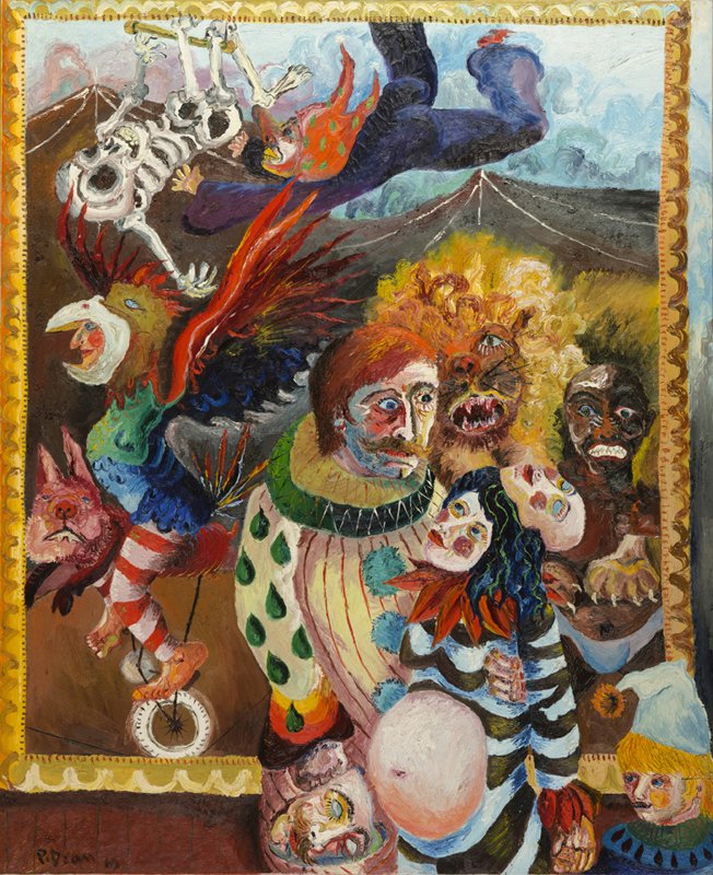 twistopherrobin's tweet photo. #Art #PeterDean Circus Family https://t.co/S9EZeHzB3N
