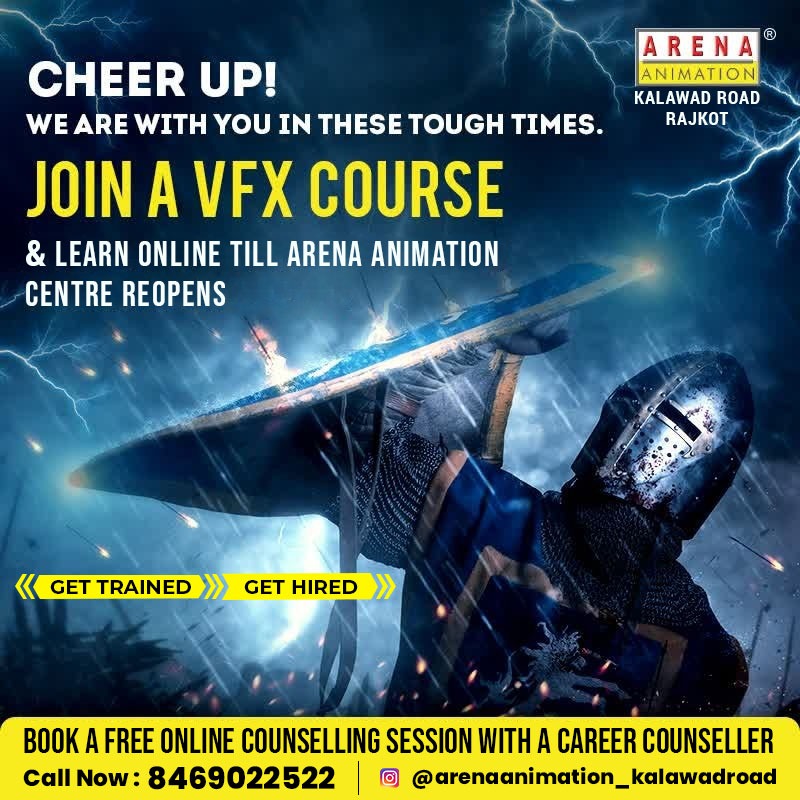 Arena Animation's VFX courses trains you in everything right from the fundamentals to the most advanced techniques and tools.
#ArenaAnimationCourses #Course #Learning #JobReady #CareerReady #CoursesAfter12th #CareerOrientedCourses #CreativeCourse #CareerTraining #CreativeFuture