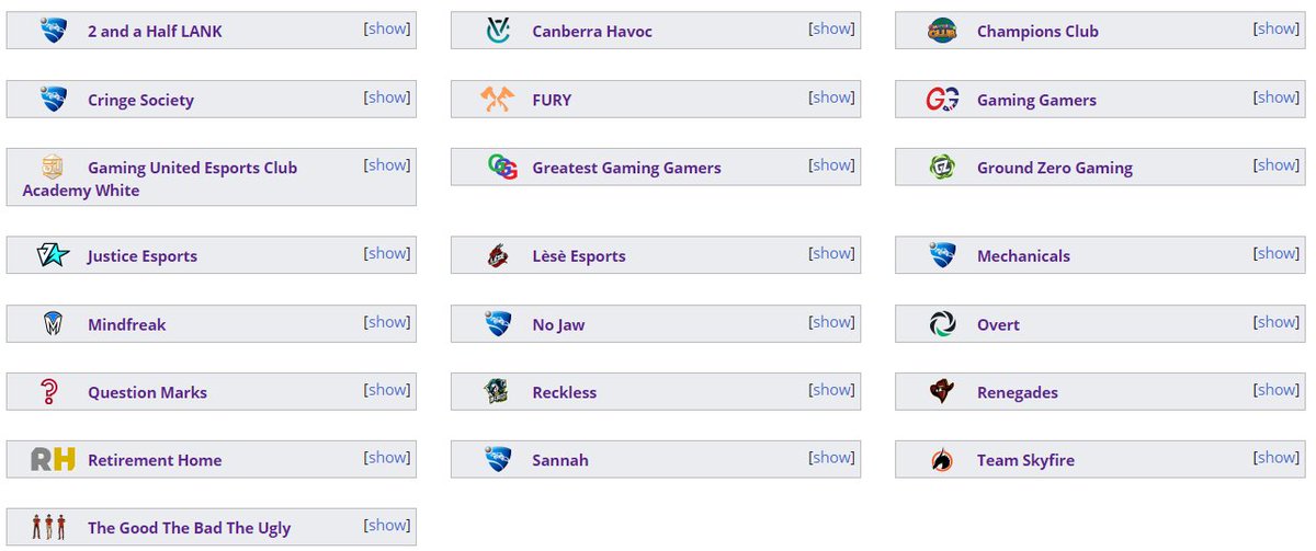 Basincc's tweet photo. Good to see so many OCE teams being formed at the moment.

Looking forward to seeing all of these rosters working hard and playing well in both the #SpringSeries but also generally in the region!

#OCERL https://t.co/8AvHNGWH3J