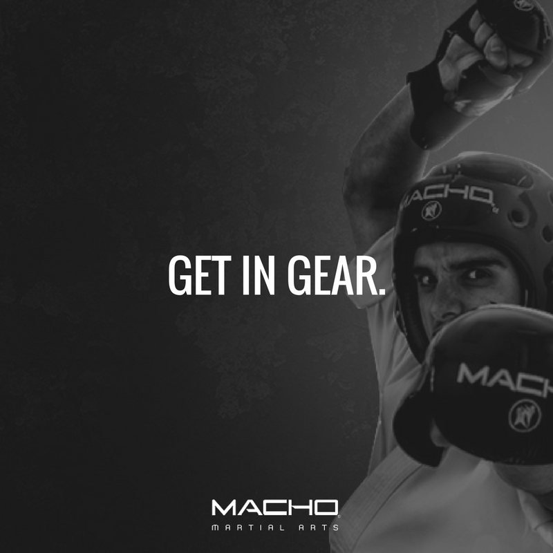 It's Monday let's go! Time to get in gear and start the week off strong 💪
.
.
.
.
.
 #MotivationMonday #Motivation #Inspiration  #MartialArts #machomartialarts #machosparring #karate