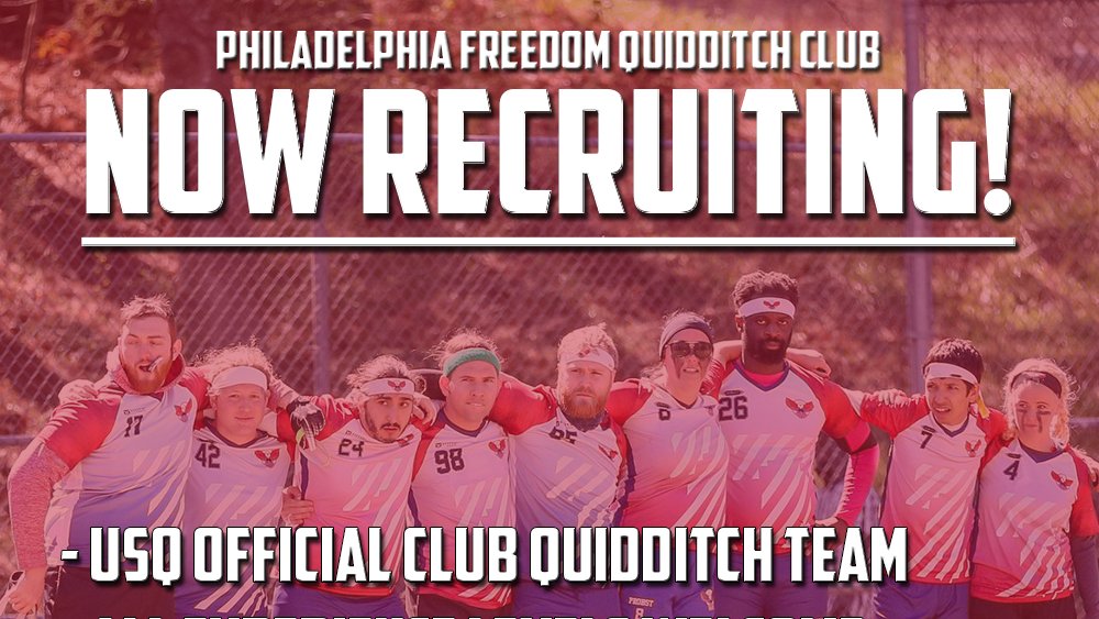 PhillyFreeQuid's tweet photo. We are NOW RECRUITING players of all experience levels for the 2020-2021 USQ season! Come play for one of the most fun &amp; competitive teams out there! #LetFreedomRing
Interest Form ---> https://t.co/JYv5s9zXx5 https://t.co/cWzf8KsomK