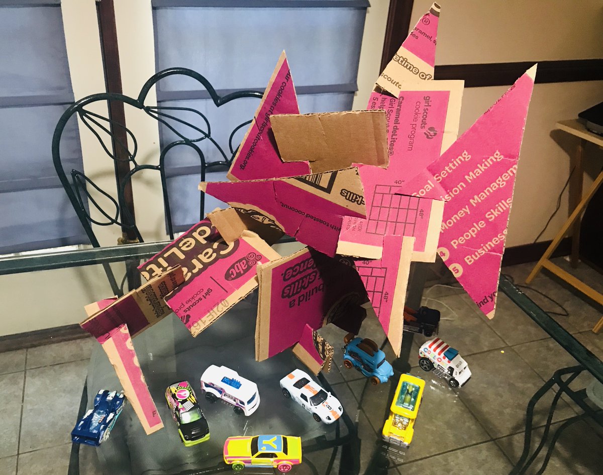 RPS_Schools's tweet image. From simple machines to bird sculptures, you never know what fun project awaits you on RPS @Home! #fisherflamingos #WeAreRPS #RPSstrong