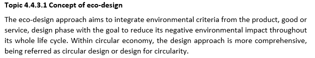 EcoTexErasmus's tweet photo. What is the Ecodesign?

Erasmus+ curse #Ecotex you can learnt this concepts and others to understand the #sustainability and #circulareconomy in #textilesector.
https://t.co/bbKCpcEY4P https://t.co/CgzcMIOyFx