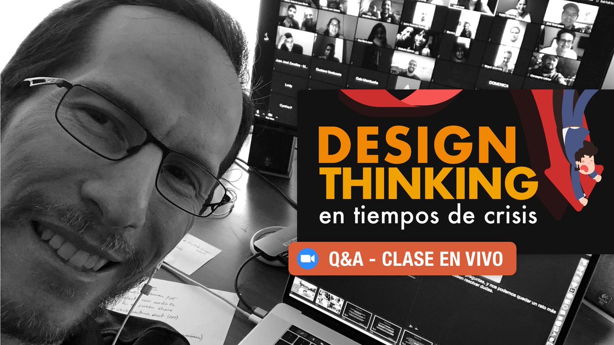 eventarec's tweet photo. Este corto video me permite responder algunas de las preguntas que no se abarcaron en la primera clase en vivo de "Design Thinking en tiempos de crisis".

Preguntas y respuesta de la clase en vivo - primera edición
https://t.co/RwJaniZ54R 

#dtcrisis #clase #ecuador #curso #UX https://t.co/NkRymoB0IS