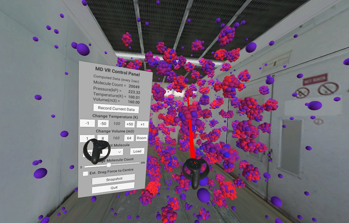 niteshbhatia's tweet image. (: Happy that our paper &quot;A GPU Accelerated Lennard-Jones System for Immersive Molecular Dynamics Simulations in Virtual Reality&quot; has been accepted to be presented (virtually) at 12th Int. Conf. on Virtual, Augmented &amp;amp; Mixed Reality. #hcii2020 #vr @OkMatar @ProfMuller @MatarLab