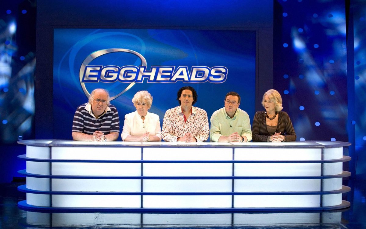 Eggheads is shite. Every time it’s on your da will tell you about the the fact the one of them killed a man. Would happily sacrifice it to have The Weakest link back.Score 2/10