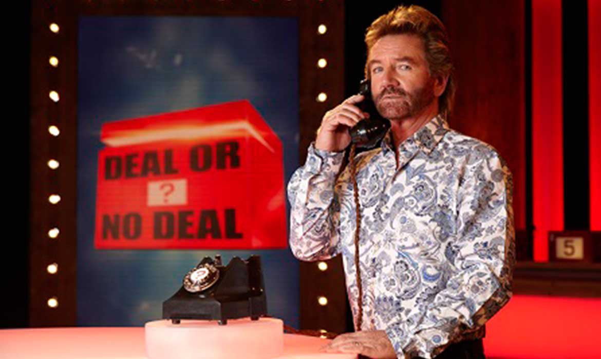 Tea, toast and Deal or no deal name a more iconic trio. Always wanted to rip the seal off one of them boxes, looks deadly satisfying. Rumour has it the banker is Mr Blobby.Score 8/10