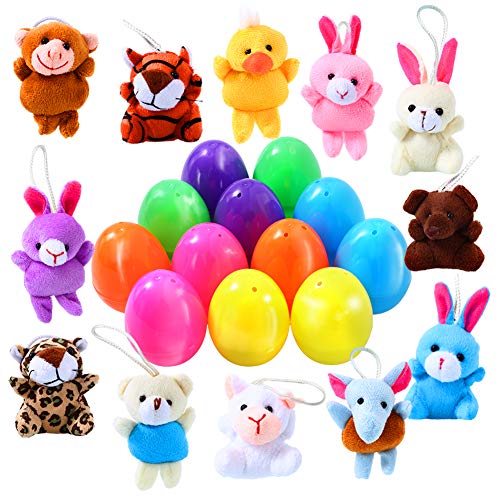 bigboutiqueus's tweet image. (#ThinkMax Easter Eggs, 12 Prefilled Bright Plastic Easter Eggs with 12 Mini Plush Animals for Kids Easter Egg Hunt Filler Basket Stuffers) has been published on Knickknack - knickknack.dnsabr.com/product/thinkm… #online #shopping