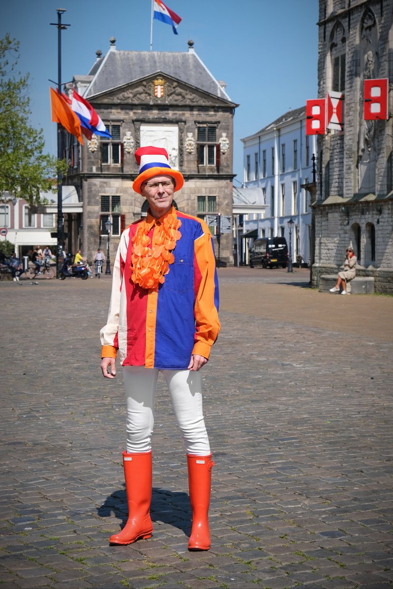 hunter orange wellies