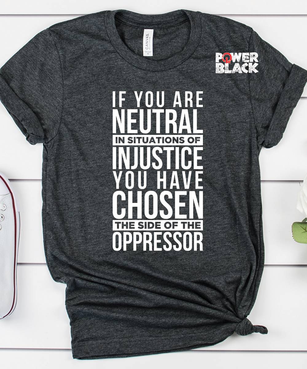 powerinblack's tweet photo. Don't be neutral...
https://t.co/ydMRjlUEoM.
*
#dontbeneutral #respectmyexistence #expectmyresistance #stopracialprofiling #stopkillingus #injusticeanywhere #blackunity #blackempowerment #justiceforall #blackowned #blackoperated #buyblack https://t.co/w6nJe0omwk