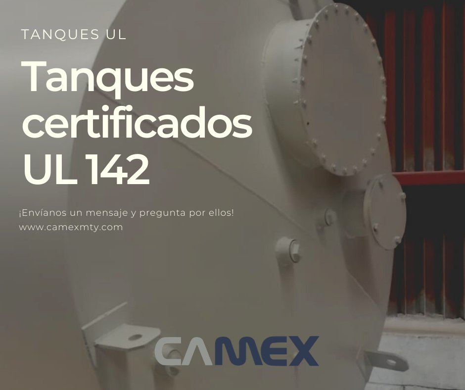 CAMEX_MTY's tweet photo. ⚠️Asegura tu inversión⚠️
Compra tanques certificados UL 142 y cumple con todos los lineamientos. Envíanos un mensaje y con gusto te cotizamos.
🌐https://t.co/hyGGfBOtQj
Inspired by Innovation, Driven by Engineering.

#almacenamiento #UL #diesel #hidrocarburo #tanques https://t.co/6ikzoPfCzO