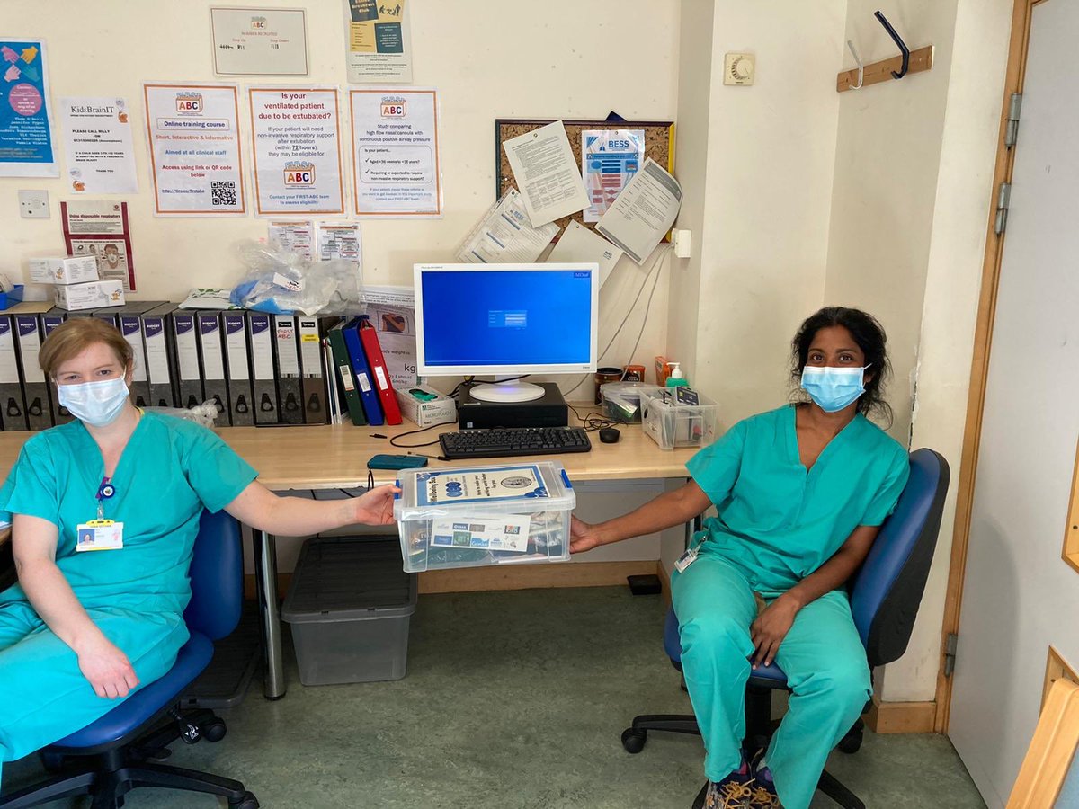 nath_oliver_sim's tweet photo. First round of #wellbeingboxes out to some of the teams at the Royal Hospital for Sick Children! @NHS_Lothian @NHSLothianMedEd https://t.co/xU1cpKQejt