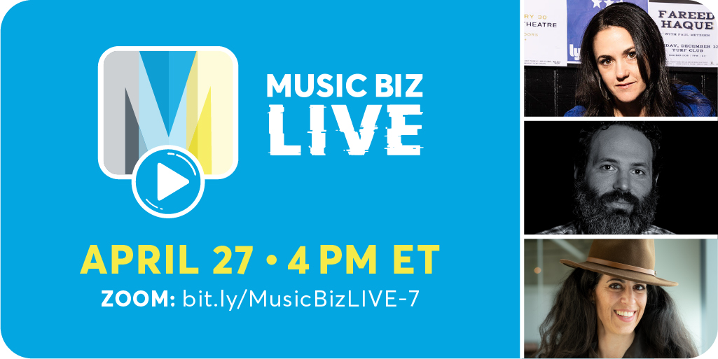 Today's Music Biz LIVE session is on the state of the live industry... join us!