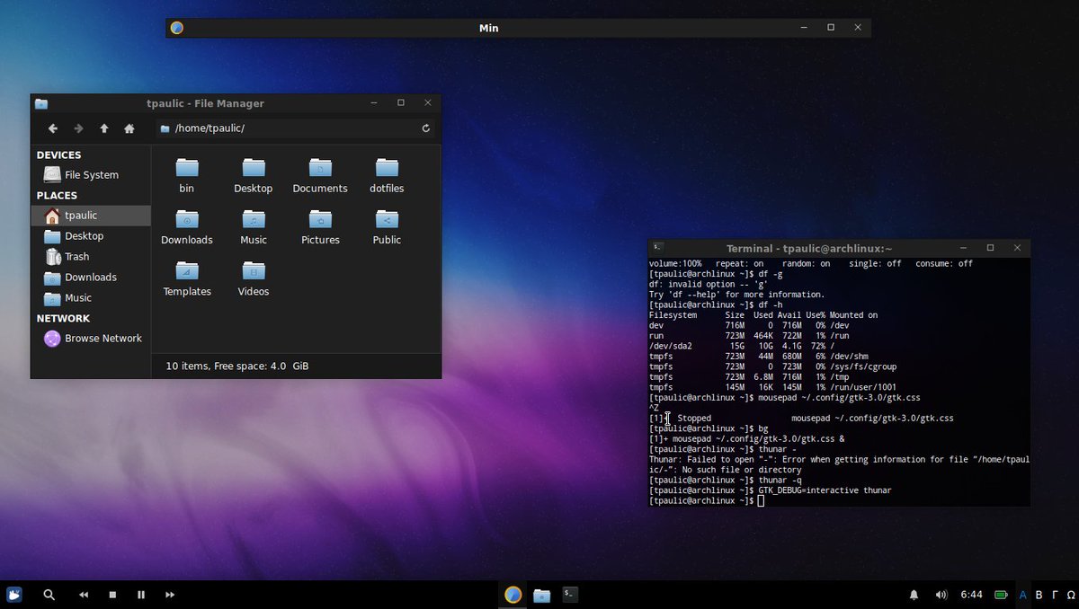 XfceNation's tweet image. You can make xfce look as beautiful as you like. Find even more here forum.xfce.org/viewtopic.php?… #XfceUI #XfceTheming #UITheme #MakeXfceBeautiful