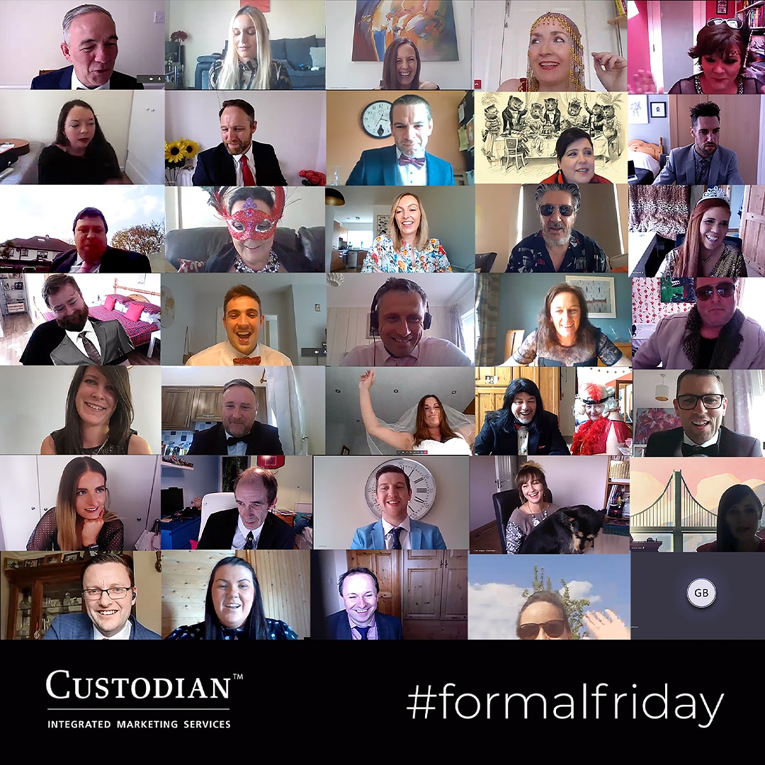 Can we go back to last Friday!? The team at Custodian had great fun on Friday dressing up all fancy and playing a bit of trivia. Most importantly, we were donating to a great cause, the people working hard to protect us right now… the frontline heroes! #custodian #formalfriday