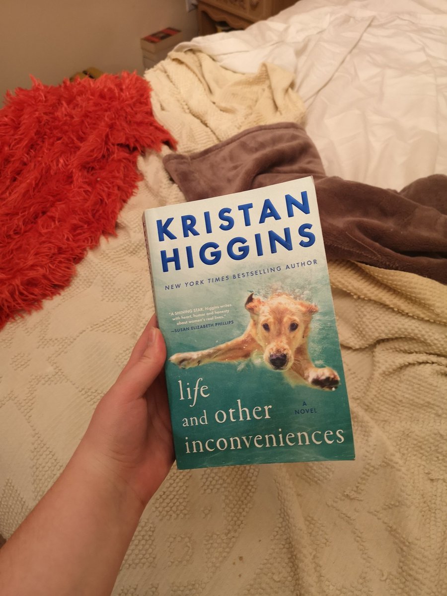 So good! I loved this book. It shined a light on the complicated nature of relationships. Relationships can be messy and angering, but we love them all the same. It gave me all the feels!Life and Other Inconveniences by Kristan Higgins .25