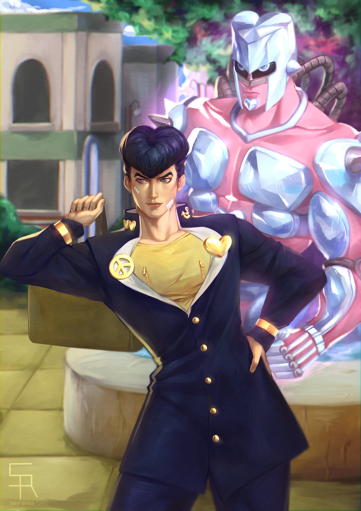 Ren Back To Work Good Morning Morioh 東方仗助 Crazydiamond Jjba Josukehigashikata Jojosbizarreadventure Part4 Artph T Co Qi4nxzoe49 Twitter