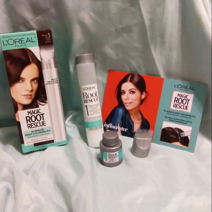 tannerbabes's tweet photo. I am Super excited to try this New L'oréal Paris Magic Root Rescue 10 Minute Root Coloring Kit in Soft Black! @lorealparisusa @Influenster #MagicRootRescue #complimentary https://t.co/zbwMOwlFG8