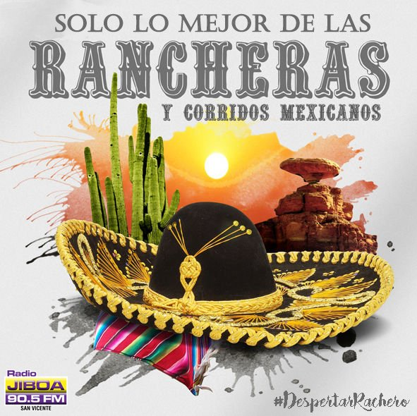 RadioJiboa's tweet photo. Inicia โบ โซโช #ElDespertarRanchero๐ค โชโซ ๐ป๐ถ gracias a @GrupoFertica #CalidadInsuperable ยฟCual es tu ranchera favorita? https://t.co/nggB0UQJ56