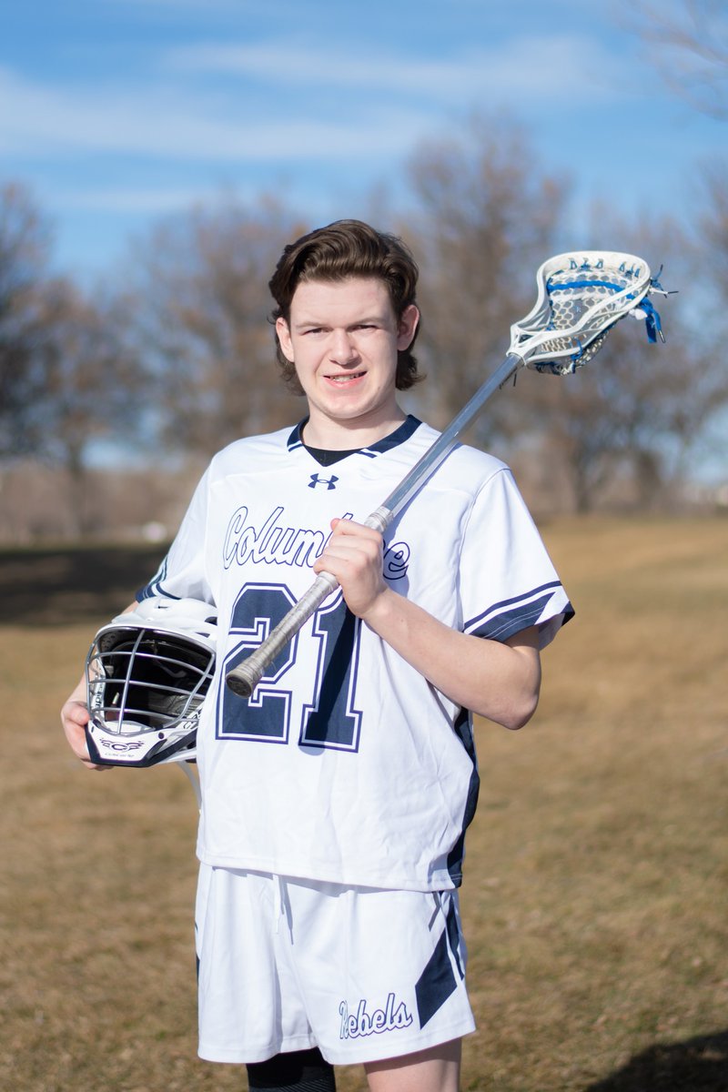 🥍💥Senior Spotlight💥🥍

WILLIAM CARROLL
#23|Mid-field
Will plans on attending Ottawa University in Kansas to major in Biology. He will play college lacrosse and was awarded a full scholarship to attend school and play lacrosse.#GoRebels #LaxSeniorSpotlight <a href="/Rebel_Athletics/">Columbine Athletics</a>