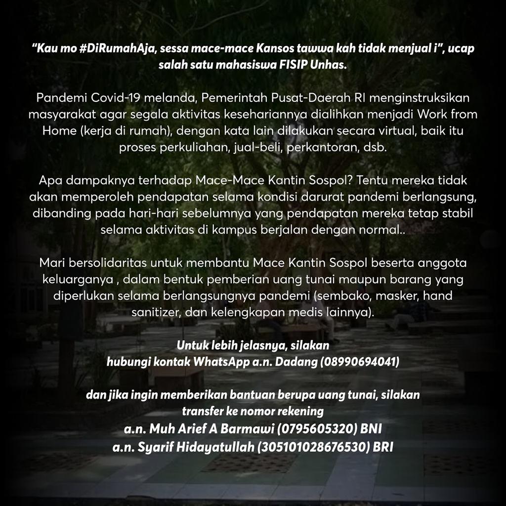 BEM KEMA FISIP UNHAS tweet media