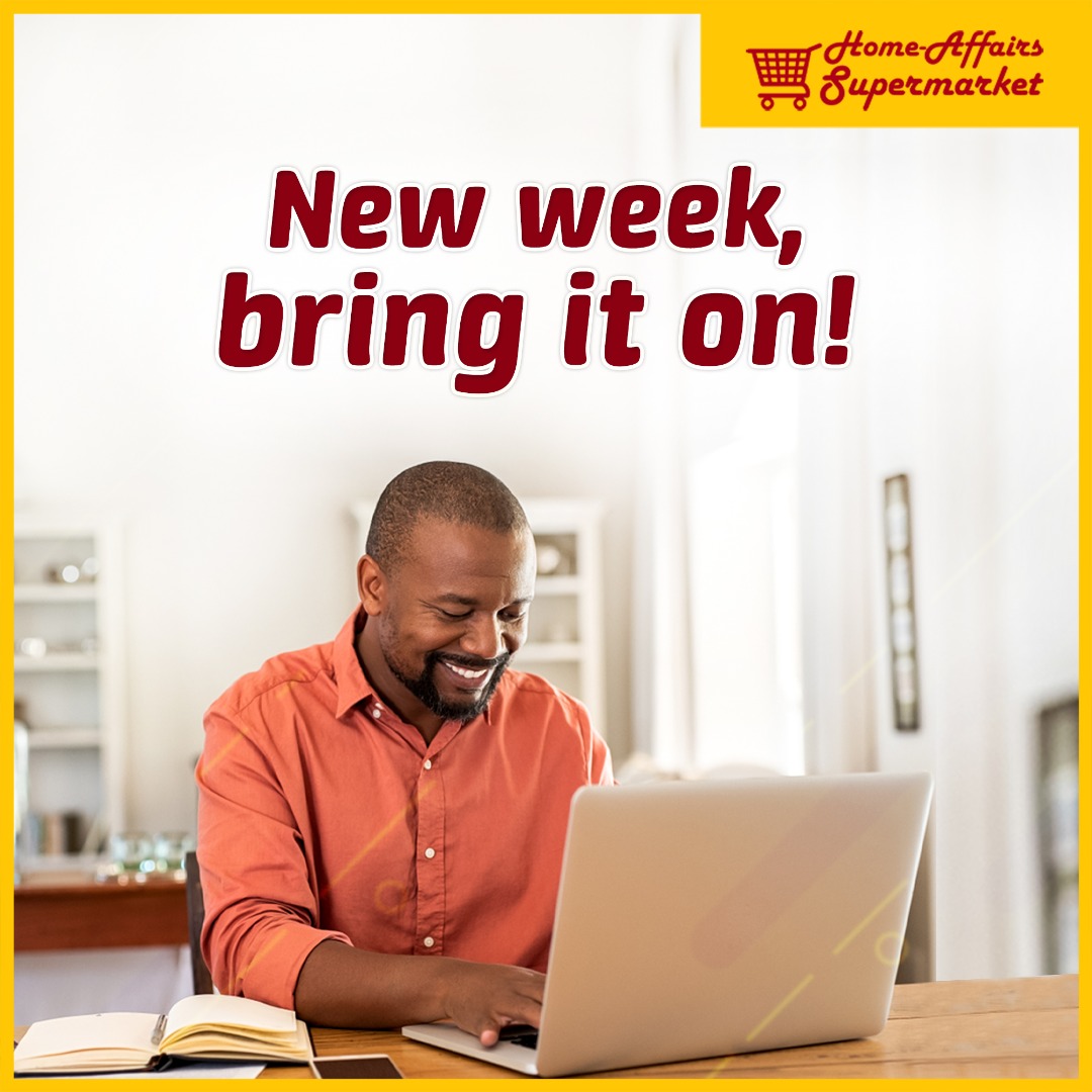 HomeAffairsSup1's tweet photo. It's a new week, stay positive, you've got this!

Remember to stay safe for you and for those around you♥️
.
.
.
.
.
#homeaffairssupermarket #supermarketsinlagos #mondaymotivation #monday #covid #stayhome #shopping #groceries #bestprices #supplies #dailyneeds #bestprices #toys https://t.co/5u5UdQ8283