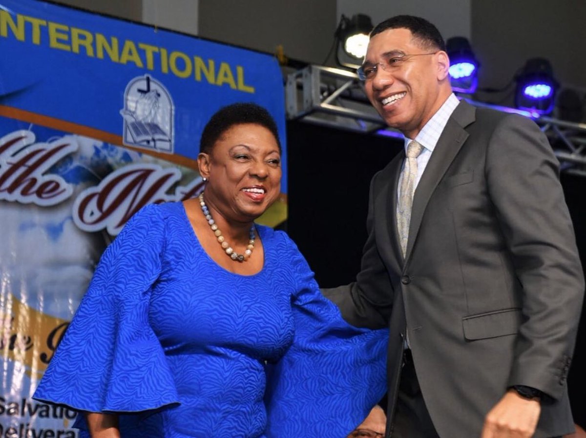 Andrew Holness tweet media