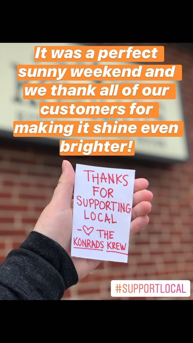 Thank you for your continued support ❤️

We are open from 11-8pm today!

Order online konradskc.com 
Call 816-525-1871