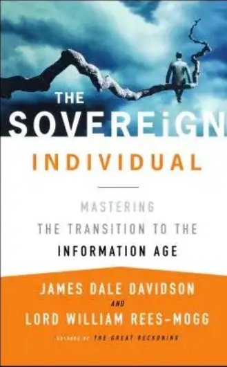As a public service, I'm going to read Rees-Mogg's dad's book "The Sovereign Individual".I'll write a (post-Enlightenment) precis afterwards, assuming I survive.The basis of Thatcher's "no such thing as society"?