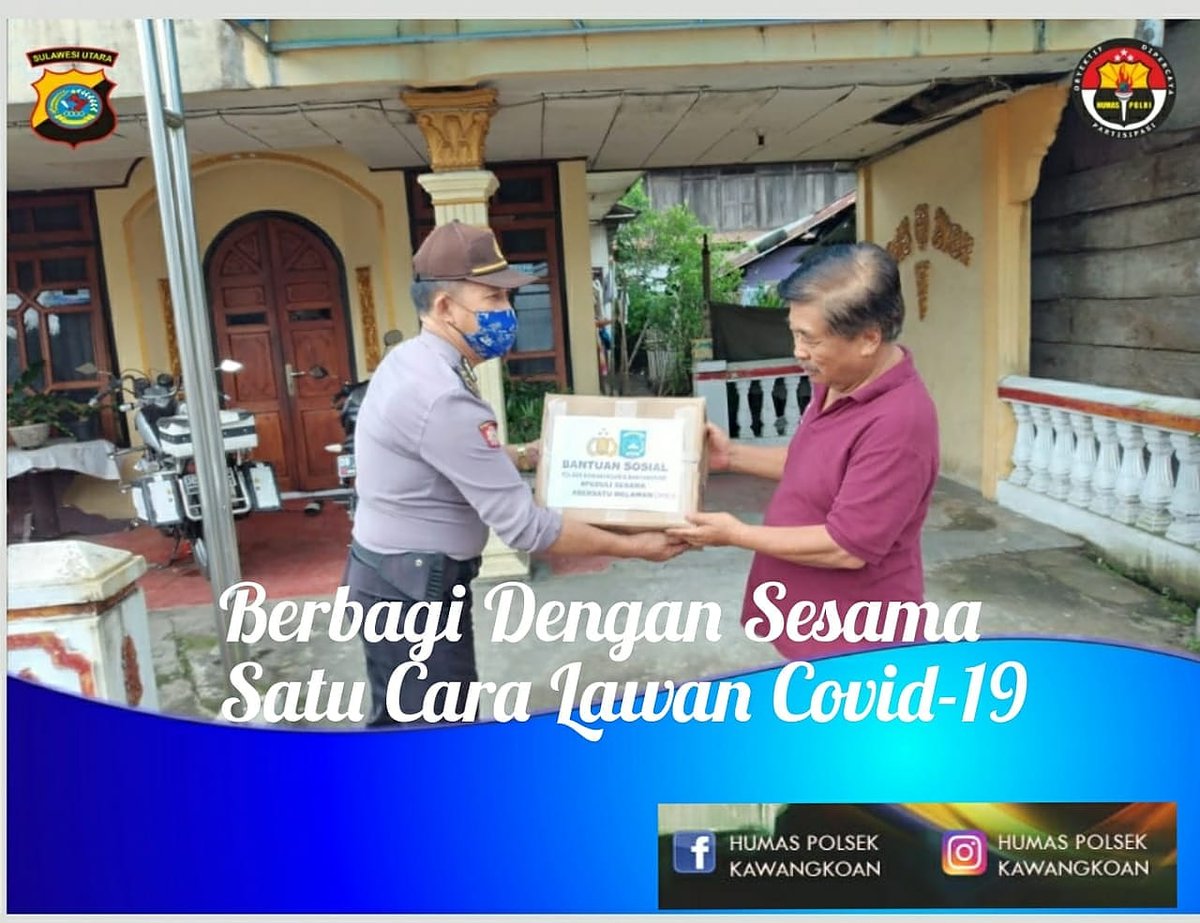 SekKwk's tweet photo. Berbagi dengan sesama adalah salah satu cara lawan covid 19

#polripromoter 
#polripedulicovid19 https://t.co/tjZPUUYoiD