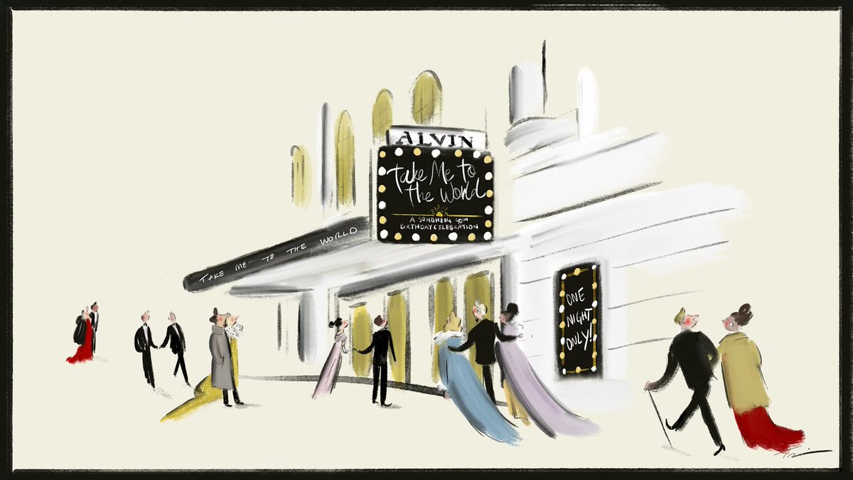 broadwaycom's tweet photo. If you missed TAKE ME TO THE WORLD: A SONDHEIM 90TH BIRTHDAY CELEBRATION last evening, never fear! The all-star event, benefiting @ASTEPonline, remains on YouTube for all to enjoy! 

#Sondheim90Concert 

https://t.co/UOWRX0wdns https://t.co/EJOOC5Vrcp