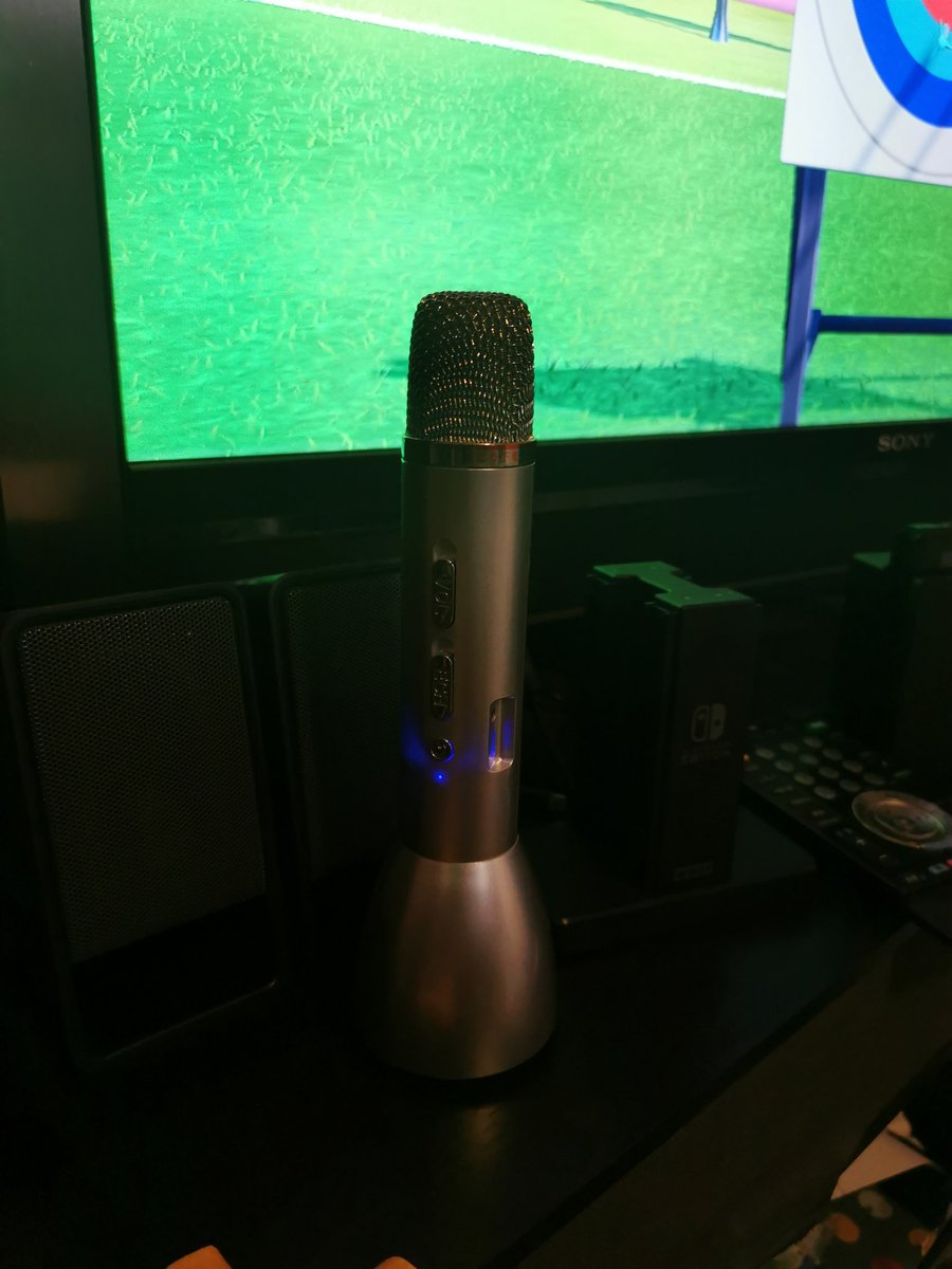 家でカラオケ楽し！