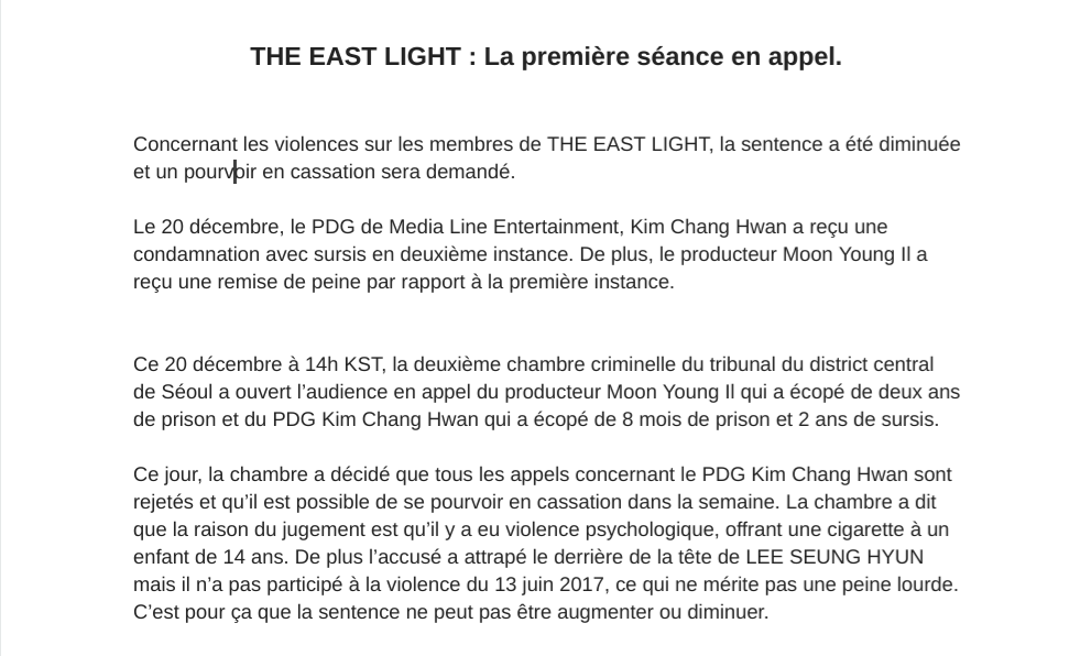 TELEunsungFR's tweet photo. J'ai de nouvelles informations concernant le procès du PDG de Media Line Ent. et du producteur.

C'est infos datent de fin décembre 2019 mais je n'en avait jamais entendu parler d'où le fait que je vous en informe maintenant.

Source : Xsports News https://t.co/oXmZG6GptN
