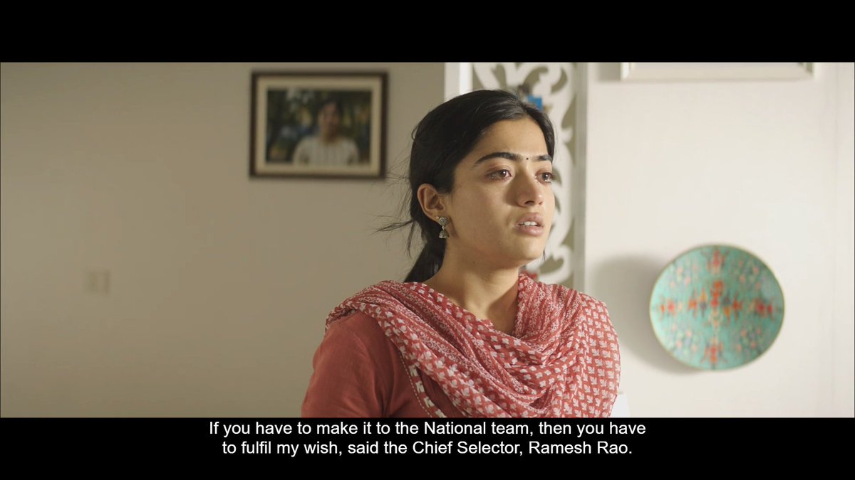 Honestly, I feel the greatest impact of the film, according to me was, Rashmika. I don't know how many will agree with this, but Lilly was a revelation. I wish many such characters are written in Telugu Cinema. It is big time. :)