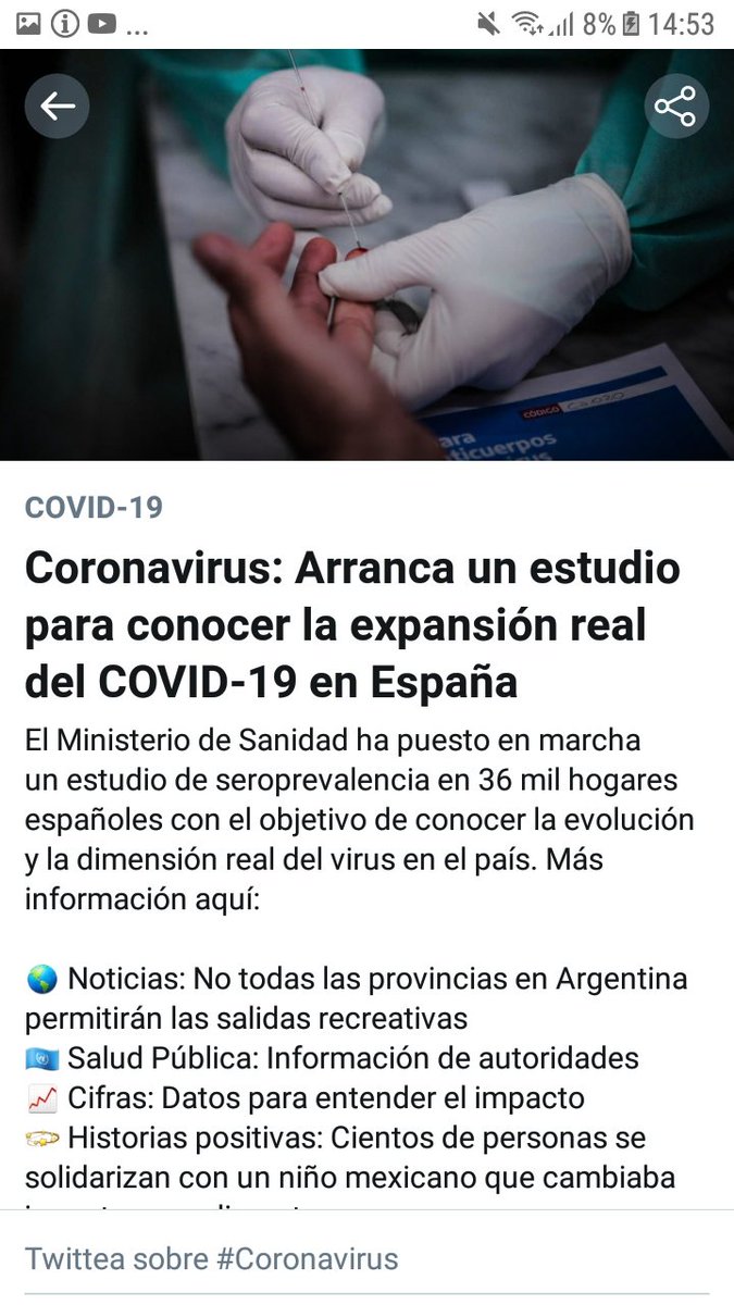 Noticias sobre coronavirus
Seguime por favor