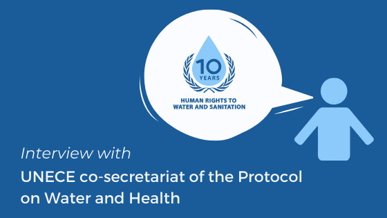 2020 is the year of 'the friends of the human rights to water and sanitation' In addition to video interviews, I am working on a series of written interviews with the HRtWS champions. See April interview with @UNECE_Water : tiny.cc/esdvnz