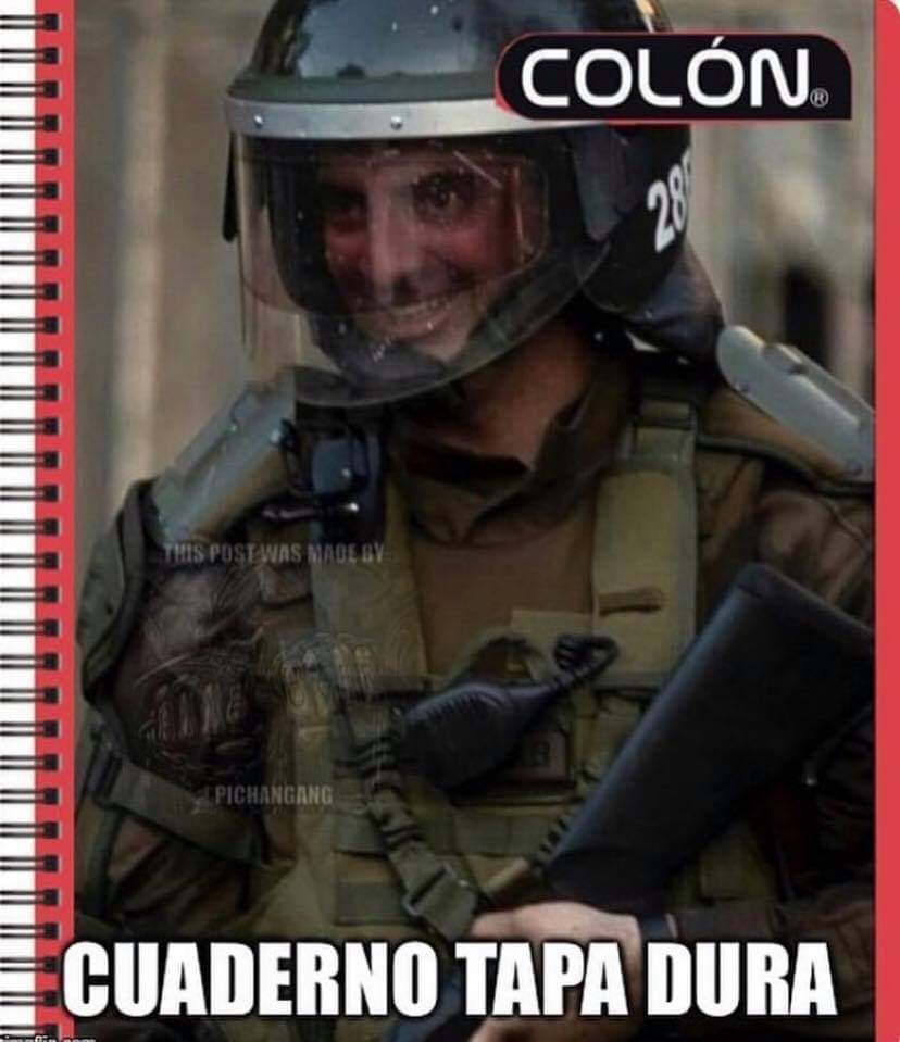 <a href="/Carabdechile/">Carabineros de Chile</a> Como van a jalar estos culiaos hoy wn