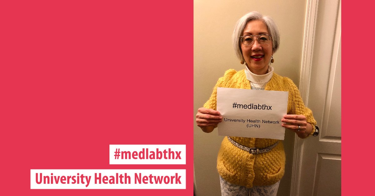 MLPAOnews's tweet photo. Day 9/14: Happy Med Lab Week from this member of the public who would like to thank the medical laboratory professionals working at @UHN. Thanks for your work, you are #hiddenheroes but we see you. #medlabthx #wearelab #labweek2020 #virtuallabweek https://t.co/G4nVZTNWdL