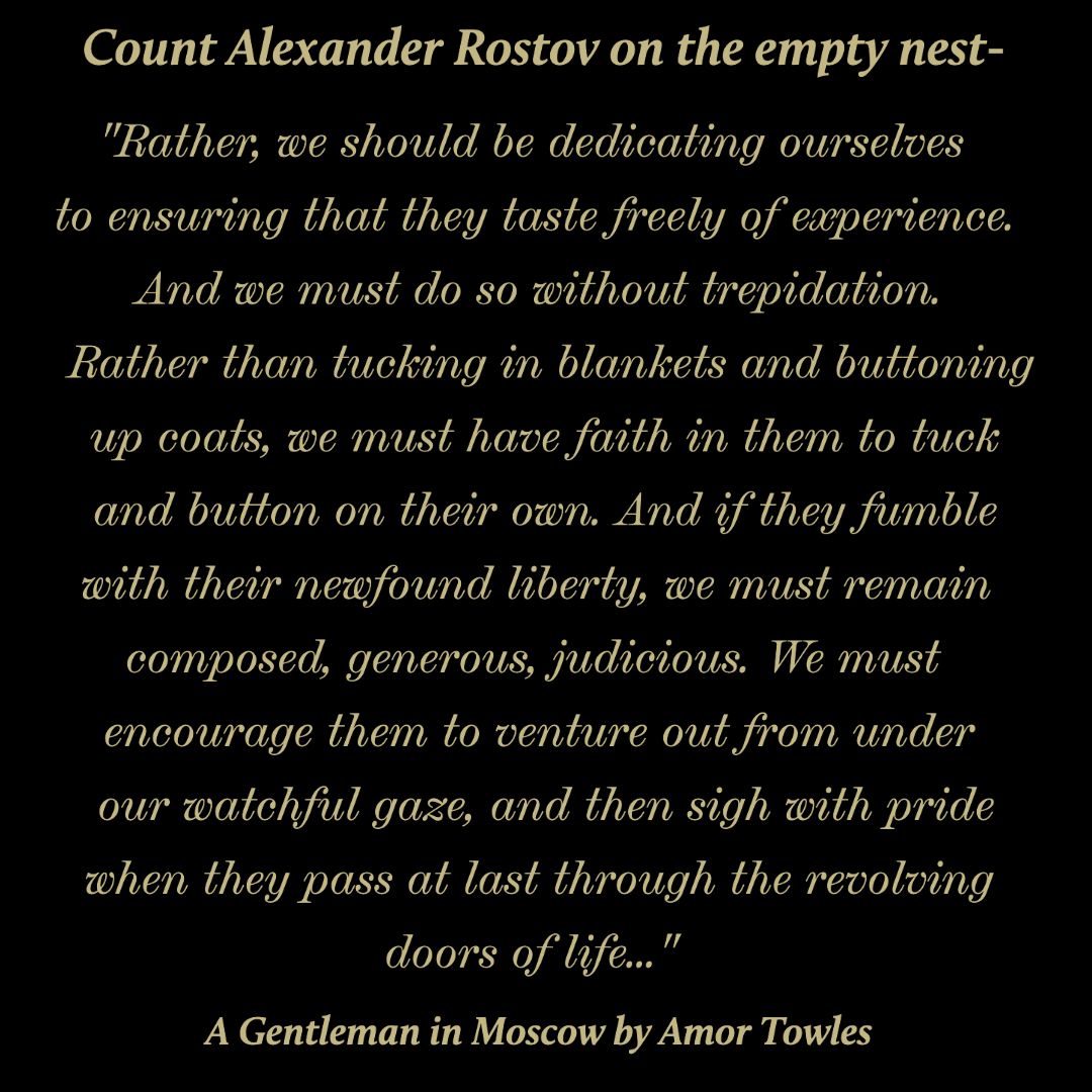KCushman1's tweet photo. Parenting advice from my favorite non-person, Count Rostov--
#kathryncushman #christianfiction #amreading #amwriting https://t.co/cJcdi00fmr