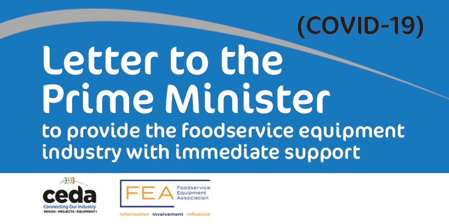 Together with <a href="/FEA_uk/">Foodservice Equipment Association</a>, we have written to the Prime Minister, asking him to provide the foodservice equipment industry with immediate support, akin to that shown to the hospitality operator sector during the COVID-19 crisis.  

#connectingourindustry

ceda.co.uk/blog/letter-to…