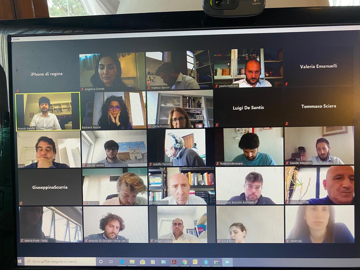 Stamane, con la partecipazione di Raffaele Fitto e Brando Benifei abbiamo affrontato il tema circa il ruolo che l'Europa dovrà avere per la ripresa economica post Covid. Il comparto edile
ed il Paese necessitano di risposte immediate che ci consentano di ripartire subito.