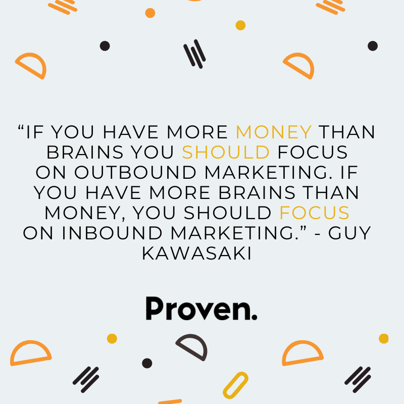 ThisIsProven's tweet photo. We love inbound marketing! #guykawasaki
#ThisisProven #CreativeMarketing #MarketingAgency #Exetercreatives #effectiveadvertising https://t.co/WvedVgK90G