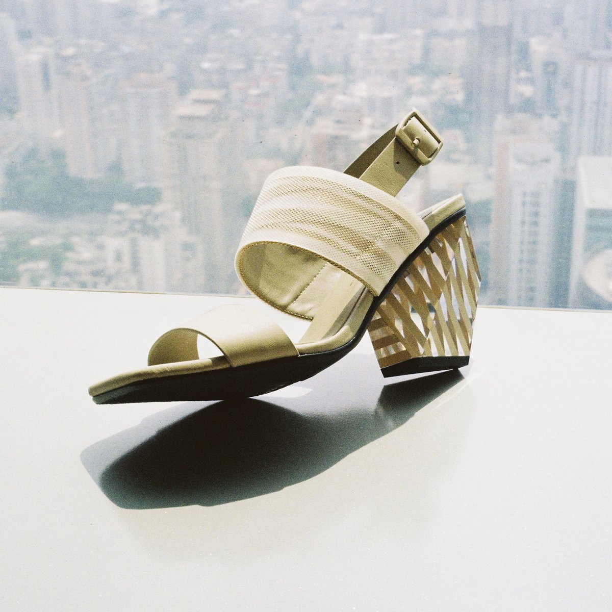 The LEONA OP Sandal //// Geometric patterns unfurl onto a wide, supporting strap //// #SS20 //// Click here to shop: bit.ly/35fWusI
.
.
.
#unitednude #fashion #architecture #killerheels #hautecouture #ss20 #springsummer #design #heels