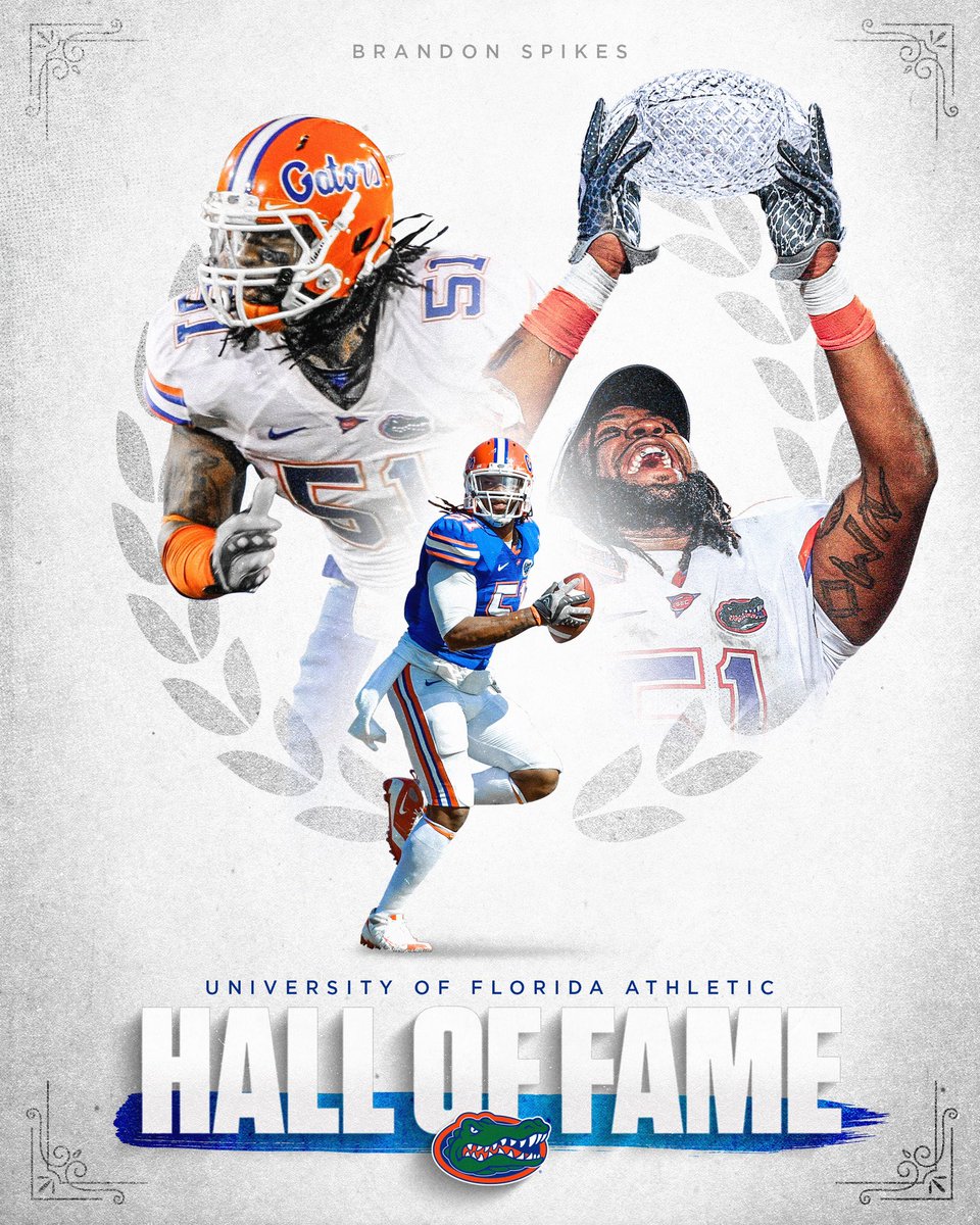 Welcome to the Hall of Fame, Mr. Spikes. 🐊