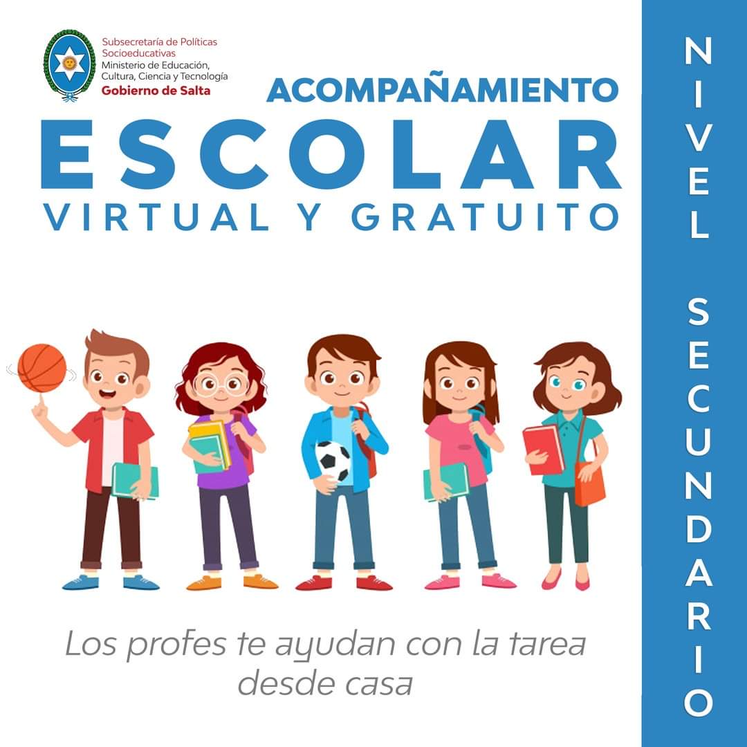 -Nivel Secundario ➡️📒💡 -Los profes te ayudan con la tarea➡️📒📲📢

instagram.com/p/B_fFGE1HwSY/…