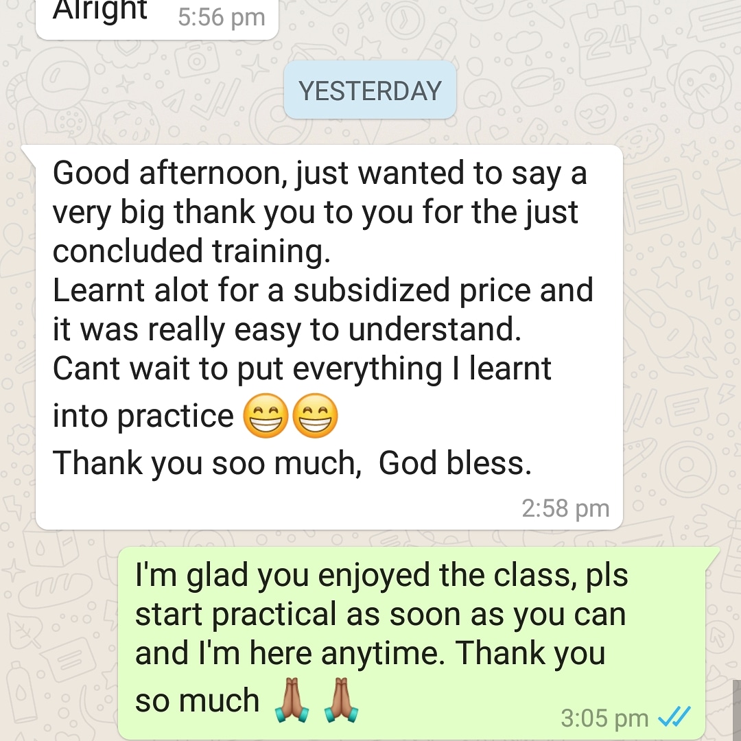 scentsofjune's tweet photo. Feedback from our one on one perfume making series
What exactly are you waiting for?

Register today 
Take your classes at your own time and pace 
Hurry! https://t.co/rscioiFAnI