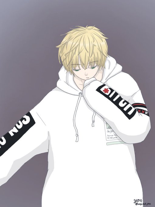 パーカー男子のtwitterイラスト検索結果 古い順