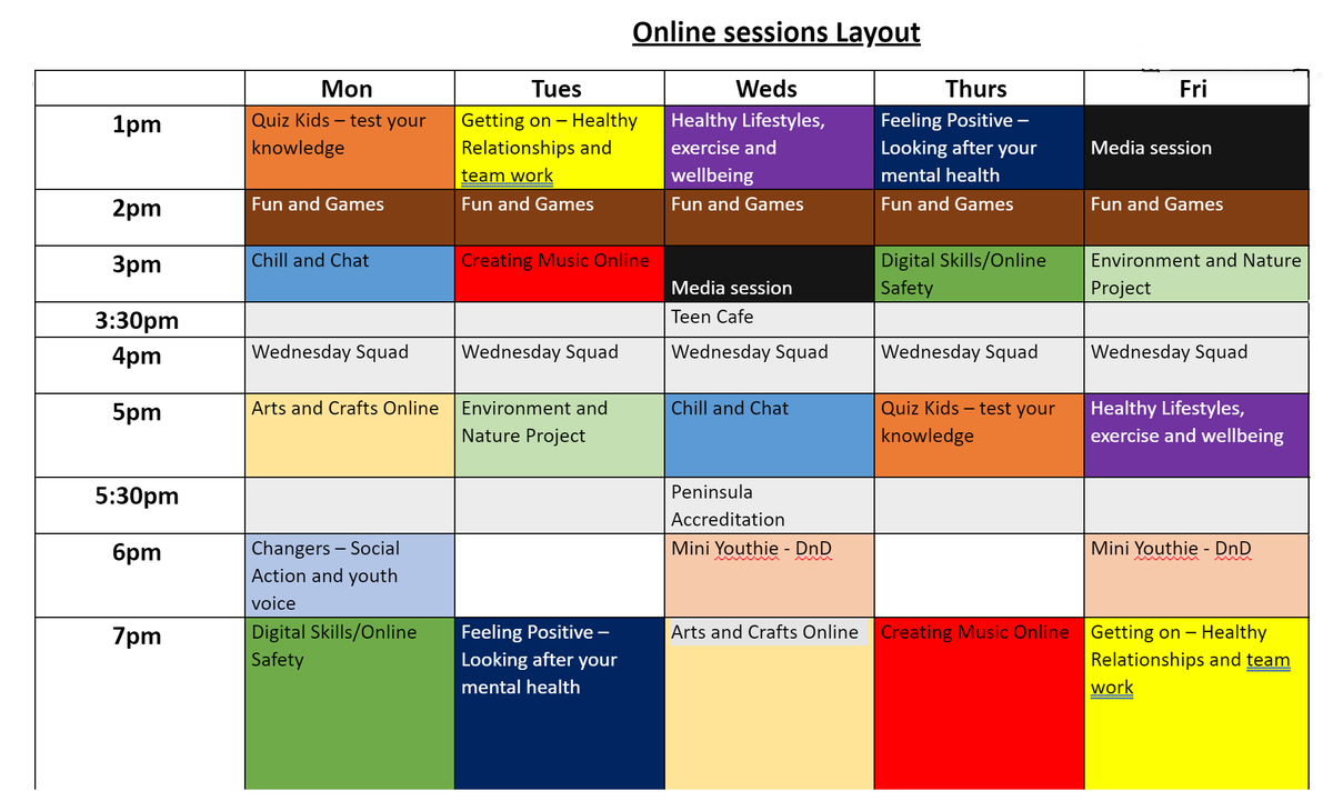 WRECyouth's tweet photo. FREE Online YOUTH Sessions - We are BACK !! 
Check out: 

https://t.co/biE7NC3NfE

For More info! Or contact us for more information at youth.service@medway.gov.uk

#OnlineYouthWork #KeepBusy #StaySafeStayHome https://t.co/uO4fZ68rdL